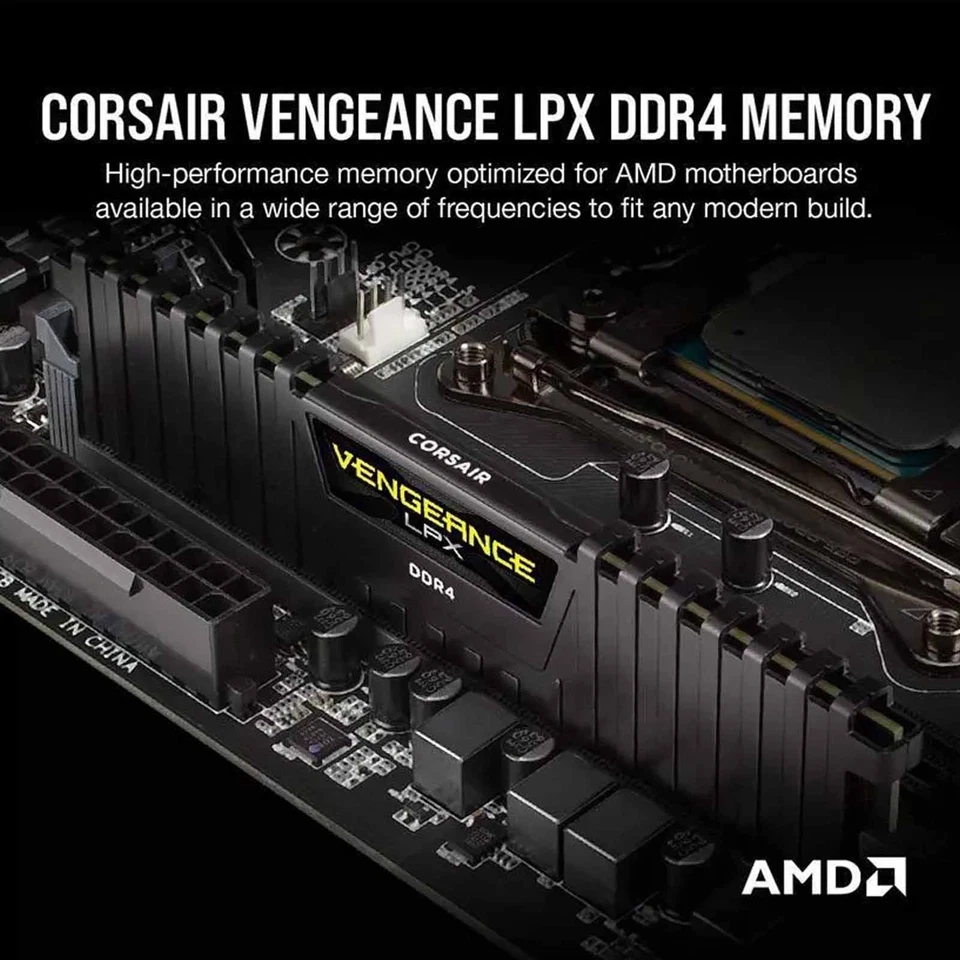 CORSAIR VENGEANCE LPX DDR4 8GB/16GB 2133/2400/2666/3200 /3600 Desktop Memory Lot - Bild 2 von 4