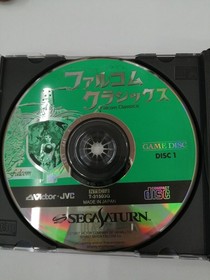 FALCOM Classics Sega Saturn Game with Scratches Used