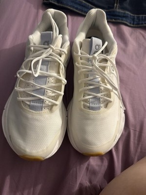 On Cloudnova Form Women's Size 7.5 White Cream Running Athletic Sneakers