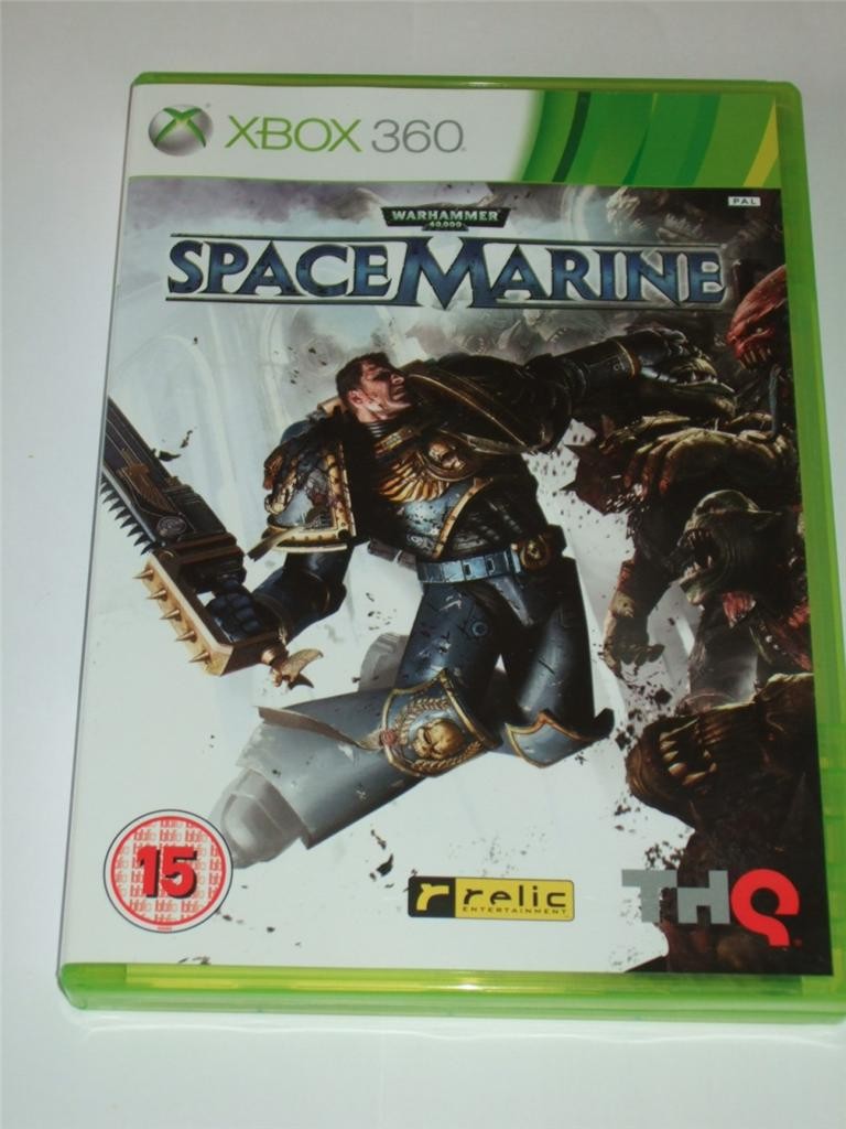 Warhammer 40K Space Marine  Xbox 360 UK PAL 40000  ""FREE UK  P&P""