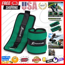 Ankle/Wrist and Arm/Leg Weights Set of 2, Adjustable Strap 1 lb-5 lb, Adjusta...