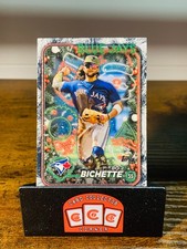 Bo Bichette #H33 Topps Holiday 2024 - Holiday Tree Glitter Parallel Blue Jays JS