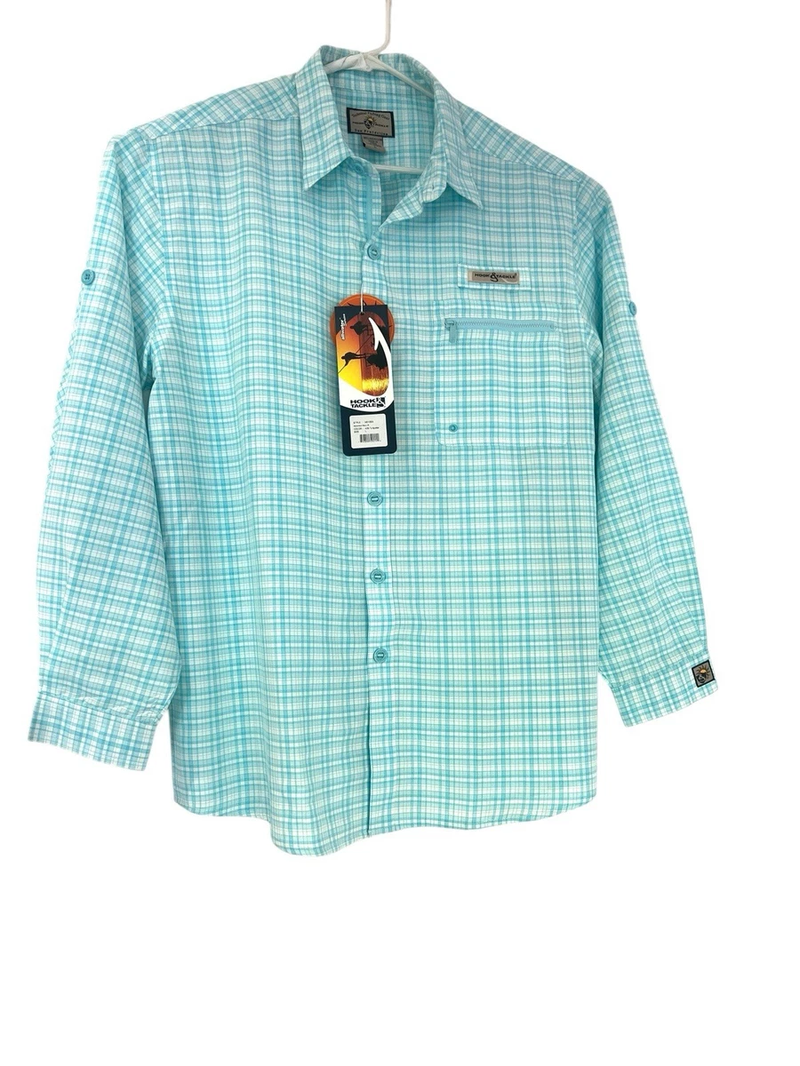 Chemise Homme Hook & Tackle Outfitters, Taille M, Manches Longues, Multi
