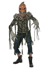 Men's Pumpkin Creature Costume - Multi Color Adult Halloween Outfit, Small
