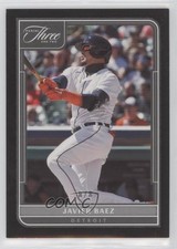 2022 Panini Three and Two Black 8/8 Javier Baez #74 0bt4
