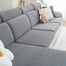 Couch Cushion Covers, Couch Covers Magic Sofa Covers Washable Stretch Resistant