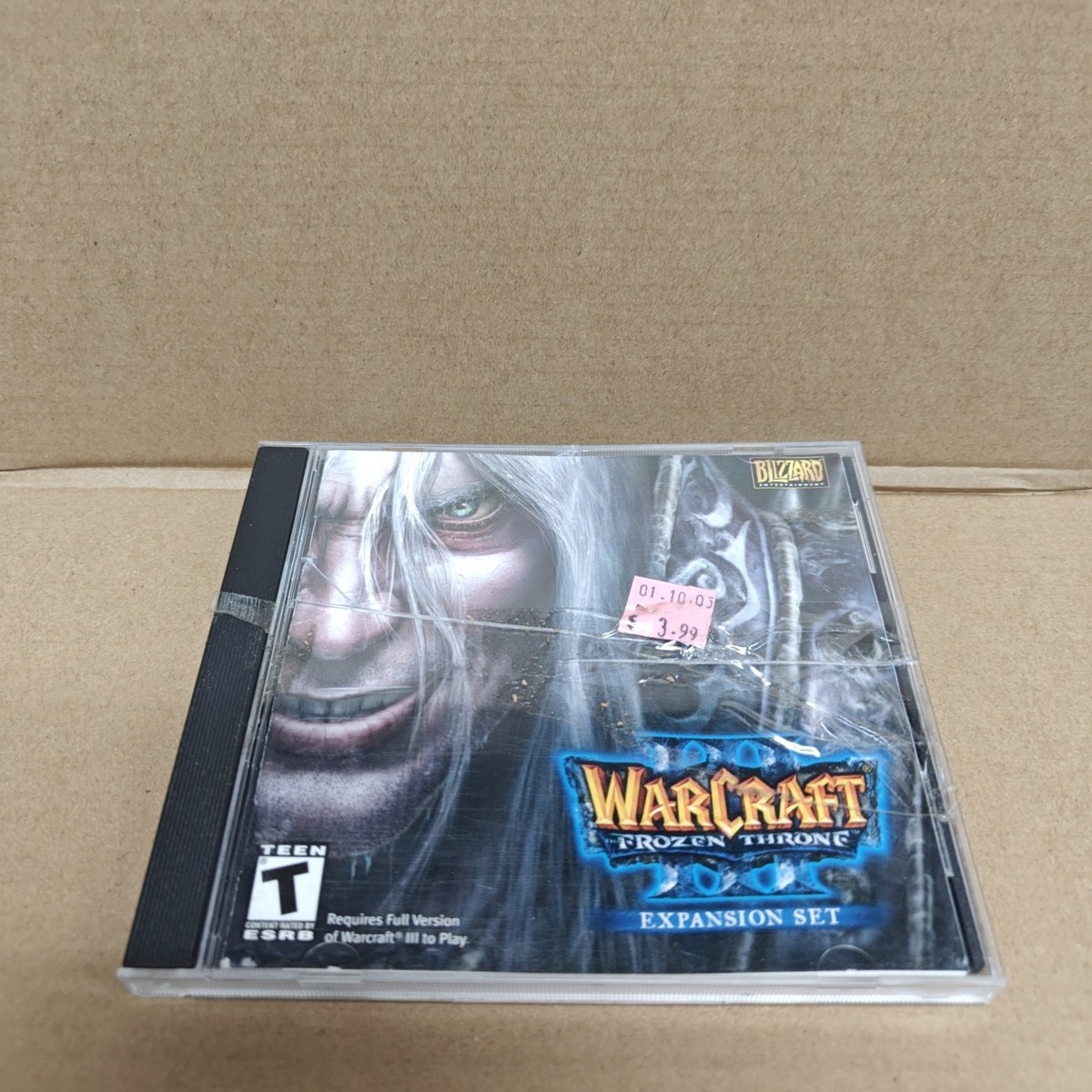 WarCraft 3 III: Frozen Throne Expansion Disc (PC, 2003) (4-1) | eBay