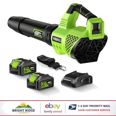 Efficient Cordless Leaf Blower for Dust, Leaves, and Grass Clippings Cleanup