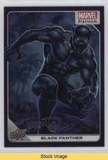 2023 Upper Deck Marvel Platinum Purple Rainbow Black Panther #82 READ 5vc
