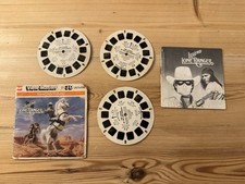 1981 View-Master Showtime 3D The Legend Of The Lone Ranger 3 Reels  Book