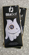 Image of TWO 2026 Footjoy Stasoft Golf Gloves LH (For RH Golfer) Brand New Free Postage