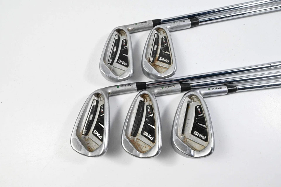 Ping i20 Irons / 5-9i / Green Dot / Regular Flex Ping CFS Shafts - Image 2 of 4