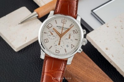 Montblanc Timewalker Chronograph Edelstahl Automatik Herrenuhr Ref. 7069 