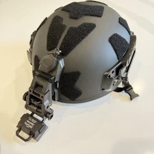 GH Armor Busch Protective AMP-1 TPHC High Cut IIIA Helmet Black Wilcox