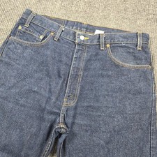 Vintage 90s Levi's 505 Jeans Mens 36x29 Blue Dark Wash Straight Leg Denim Canada