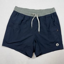 Vuori Halo Women s Gym Shorts Small Blue Coast Workout Athletic Performance
