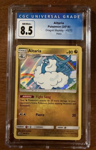 Altaria graded CGC 8.5 for sale on eBay