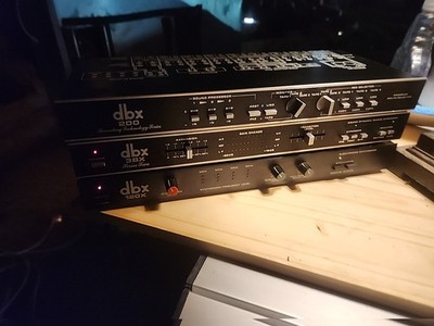 dbx Lot - Model 120x, 3bx Series Two, Model 200 All Tested Working 