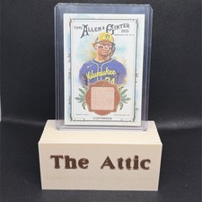 2025 Topps Allen & Ginter - Relics a William Contreras #AGR-WCO (MEM)