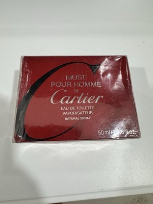 Cartier Must de Cartier Pour Homme Essence Eau de Toilette 50ml / 1.6oz spray