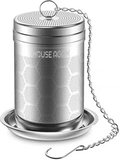 House Again Tea Infusers, Extra Fine Mesh Tea Strainers for Loose Tea, Updated S