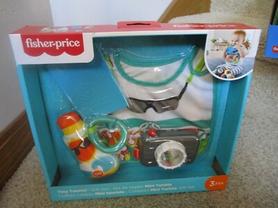 Fisher-Price Tiny Tourist Gift Set GKC50 2019 Infant Activity Toy Camera  Play