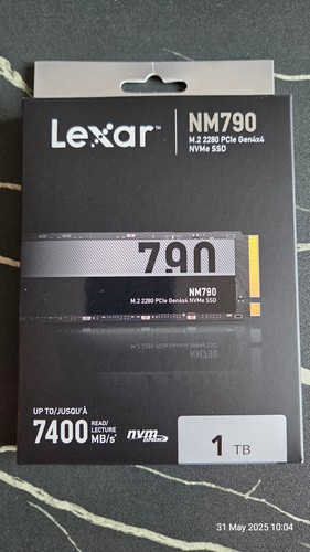 Lexar NM790 1TB M.2 2280 PCIe Gen4 NVMe SSD - Afbeelding 2 van 10