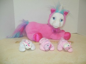 unicorn pony surprise mom and baby