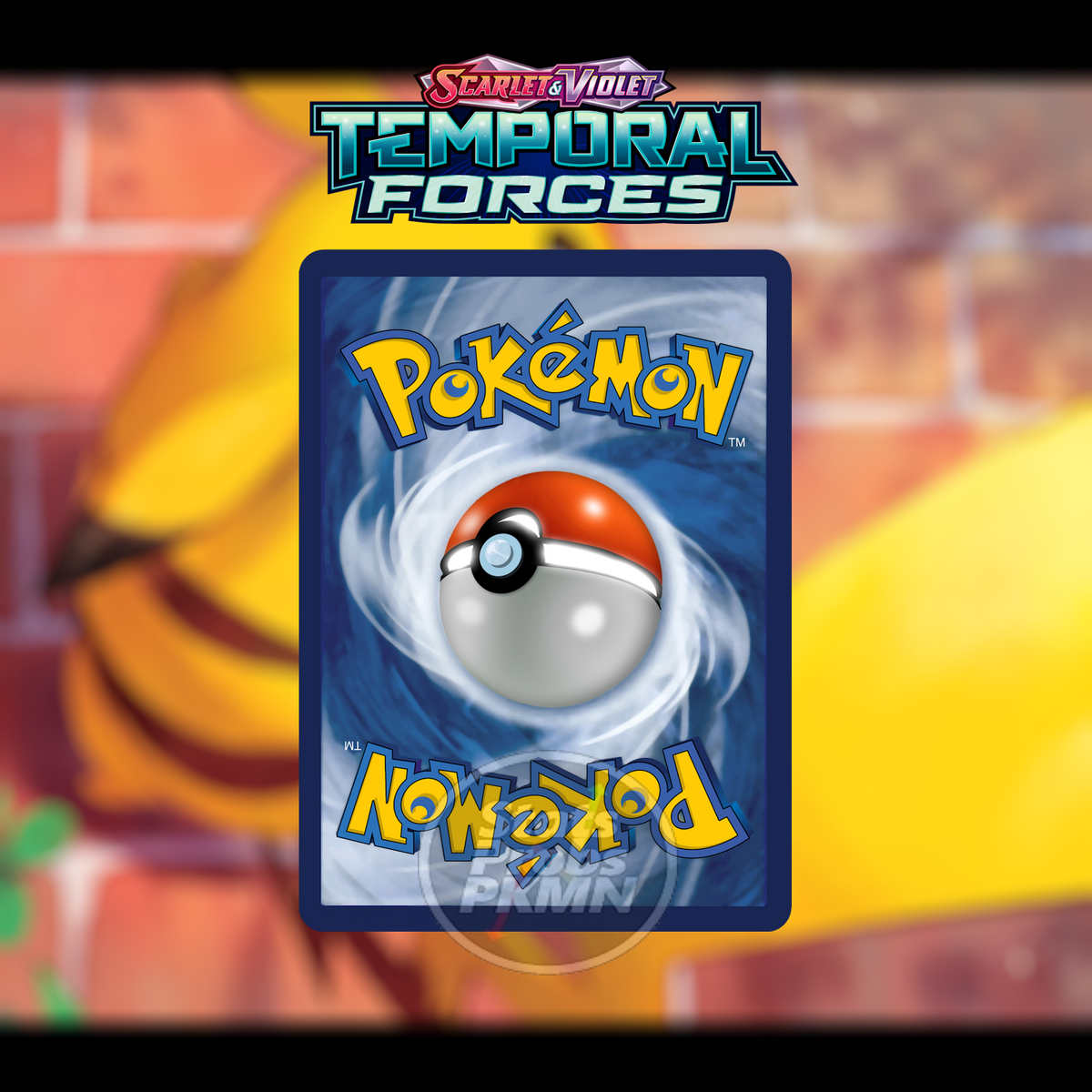 Pikachu 051/162 Temporal Forces Common Pokemon Card NM | eBay