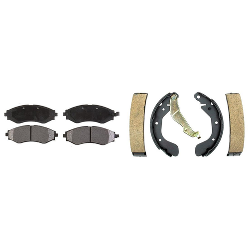 Element3 Front Metallic Brake Pads & Rear Shoes For 2004-2006 Suzuki Swift+ - Picture 4 of 4