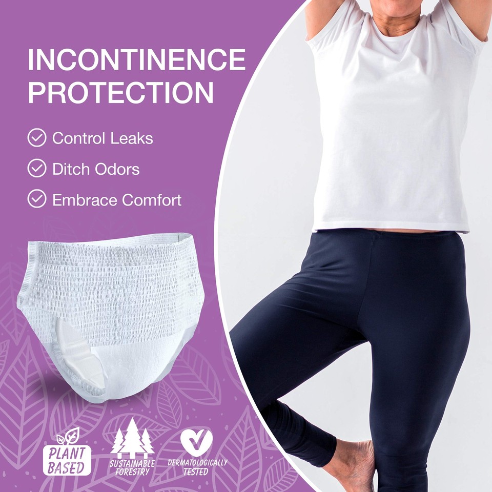 Natural Adult Incontinence Underwear for Women Postpartum Underwear