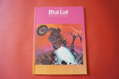 Meat Loaf - Bat out of Hell . Songbook Notenbuch. Piano Vocal Guitar PVG