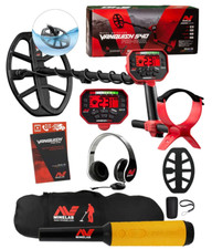 Minelab Vanquish 540 Metal Detector with Pro-Find 35 Pointer, and Carry Bag