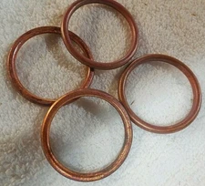 4 Exhaust gaskets Kawasaki ZX900 ZG1000 ZR1000 ZX1000 ZX1100 ZX1200 11009-1840