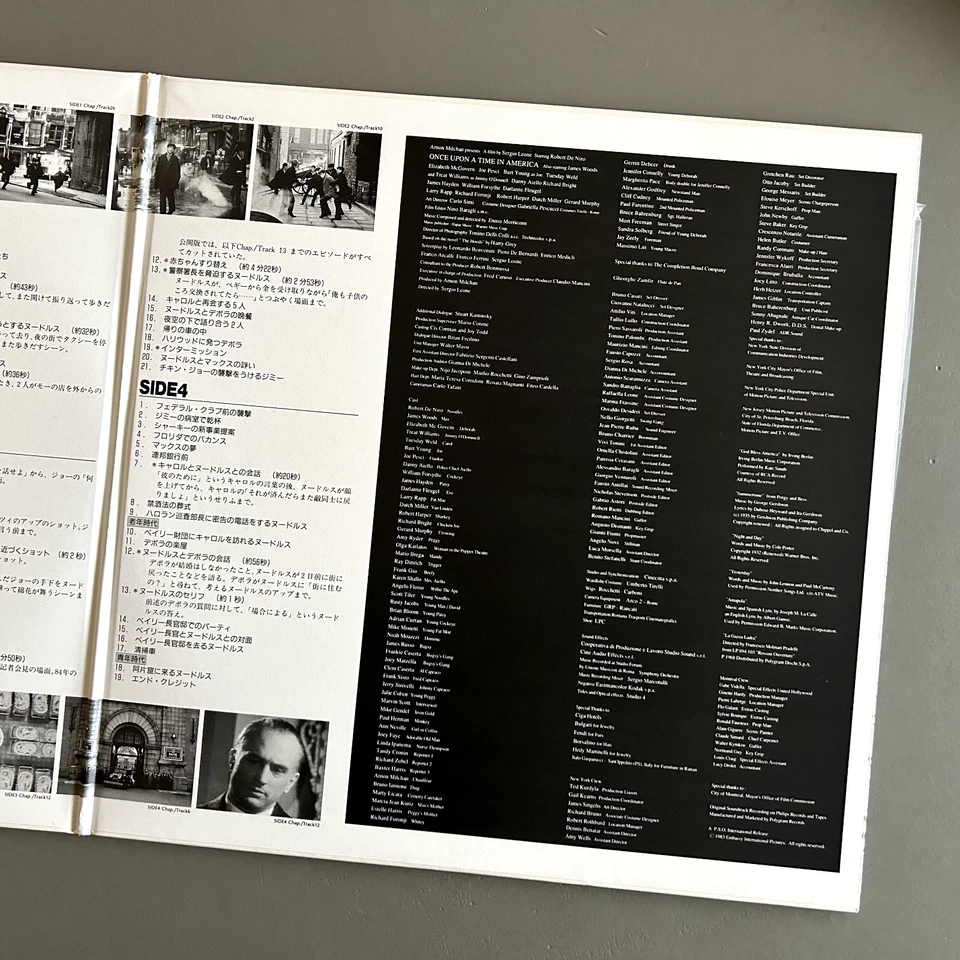 Once Upon a Time in America Complete Edition LaserDisc Japan with OBI Rare - Image 3 of 4