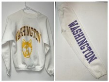 Vintage University Of Washington UW Huskies Sweatshirt And Sweatpants Size Small