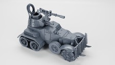 Armored car BA-10 (USSR, WW2) K47 Weird War 2 Gaslands 1/64 Cyberpunk 