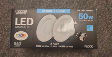 Feit Electric LED Dimmable 50W Flood/2pk