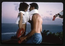 Thomas Crown Affair Pierce Brosnan Renee Russo Sensual Scene 35mm Transparency