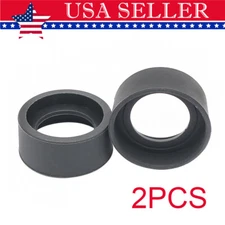 1 Pair Eye Cups Foldable Rubber Eye Guards Caps For 34-38mm Microscope Eyepiece