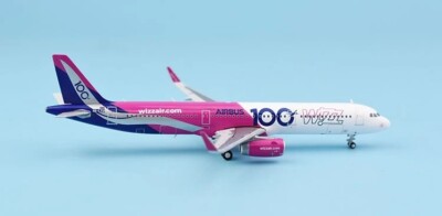 1/400 JC Wings wizz air A321 HA-LTD 100 powered by AIRBUS