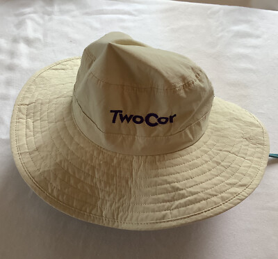 Adams Sunblock Collection 50+ UPF Beige Brimmed Sunhat Size S/M