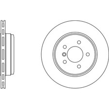 2x Brake Discs Vented For BMW 6 Series E64 630i Apec Blue Rear 34216753215