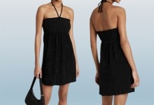 NEW w/ TAGS French TERRY Dress or SWIM Beach COVERUP - worn two ways - SMALL S