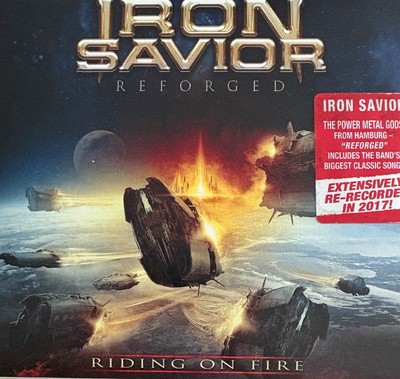 IRON SAVIOR - Reforged (Riding On Fire) 2 x CD Digipak 2017 AFM AS NEW! MC1