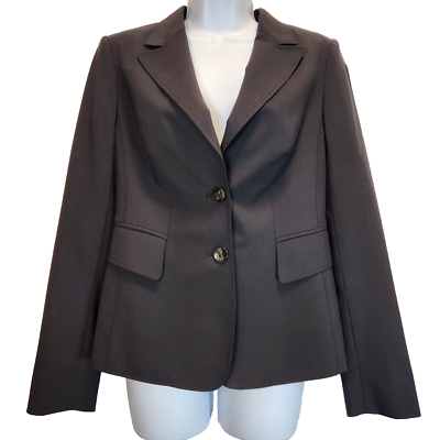 Blazer The Limited Femme Taille 2 (S) Noir, Doublé, Veste De Tailleur Professionnel Neuve
