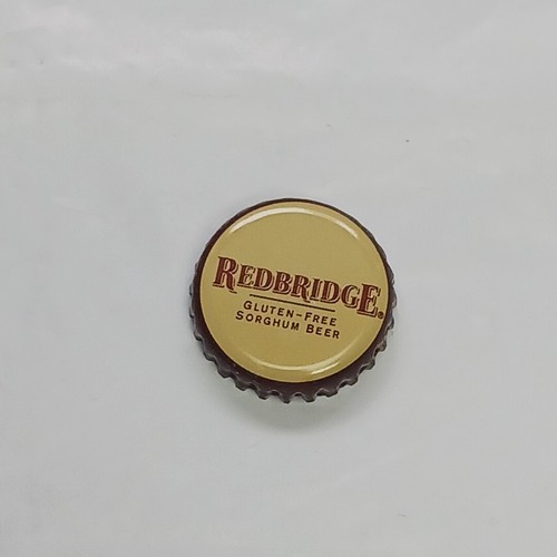 Redbridge Beer Bottle Cap Crown Brown No Dents Collect Craft Project Man Cave - Picture 2 of 8
