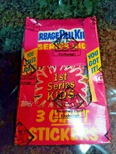 GARBAGE PAIL KIDS SERIES 1 GIANT STICKERS SEALED BBCE BOX