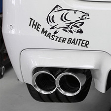 Master Baiter Carp Fishing Sticker Fox Tackle Box Sticker Fishing Hard Case