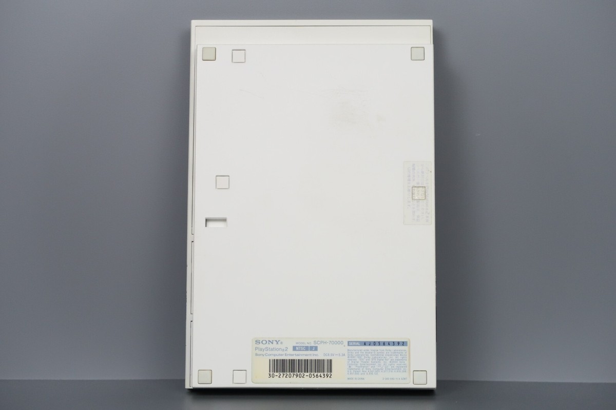 PlayStation 2 (scph-70000 Cw) Console Game.there Is No